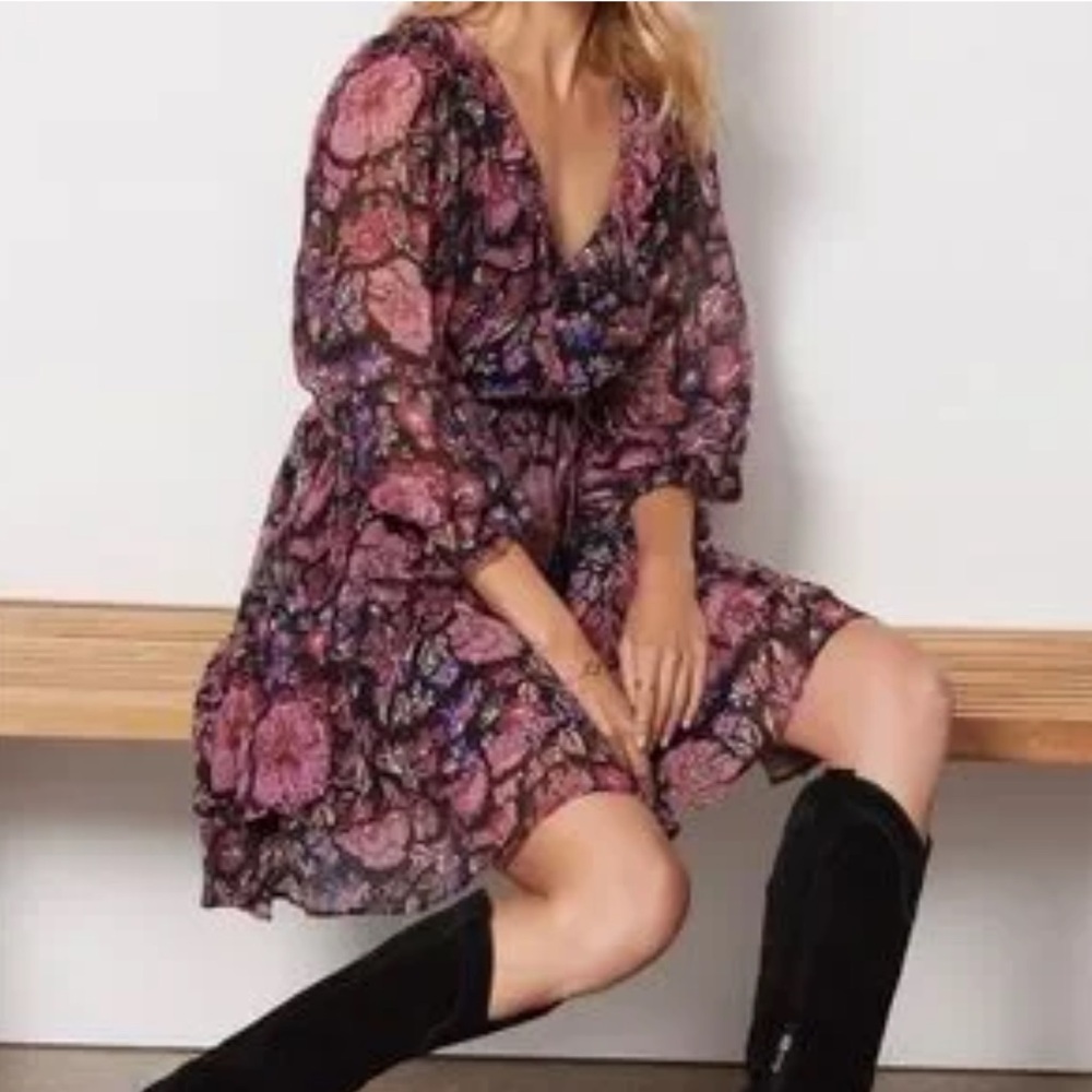 Cleobella Audrey Floral Mini Dress